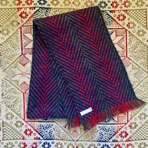Vintage Aquascutum of London Wool Scarf
